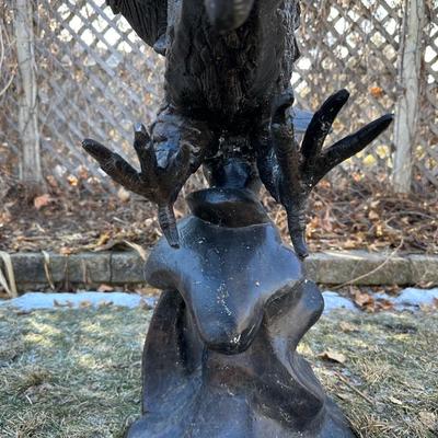 BEAUTIFUL ALUMINUM EAGLE STATUE