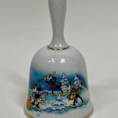 Walt Disney Character 1985 Season's Greetings Collector Bell