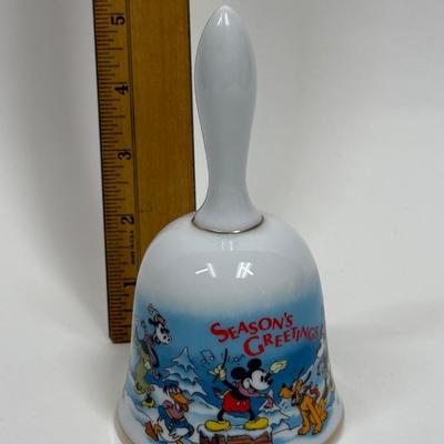 Walt Disney Character 1985 Season's Greetings Collector Bell