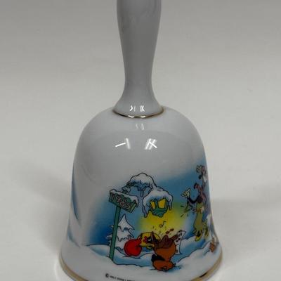Walt Disney Character 1985 Season's Greetings Collector Bell