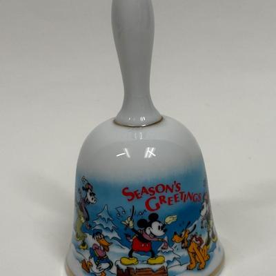 Walt Disney Character 1985 Season's Greetings Collector Bell