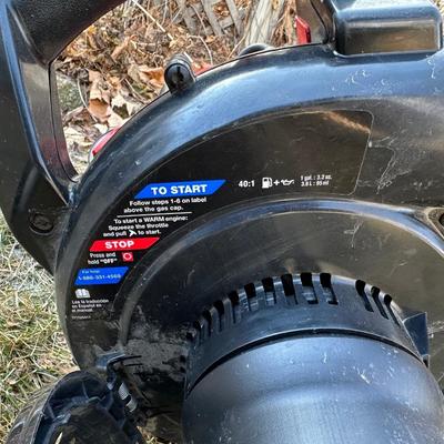 STIHL BG55 AND CRAFTSMAN LEAF BLOWERS “FOR PARTS ONLY” WITH GAS CONTAINER