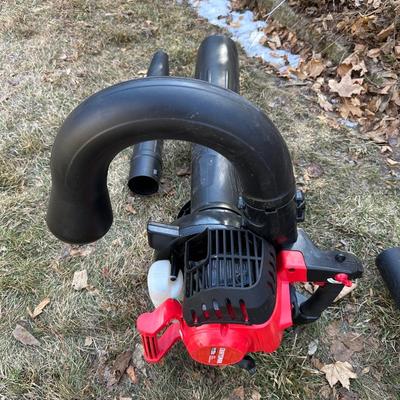 STIHL BG55 AND CRAFTSMAN LEAF BLOWERS “FOR PARTS ONLY” WITH GAS CONTAINER