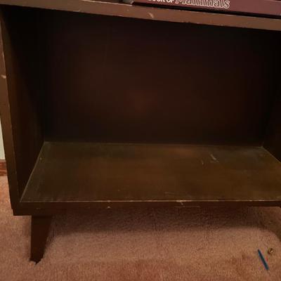 Small vintage book shelf