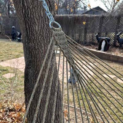 THE ORIGINAL PAWLEYS ISLAND HAND CRAFTED ROPE HAMMOCK
