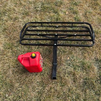 CARGO CARRIER FOR ATV/UTV/TRUCK WITH GAS CONTAINER
