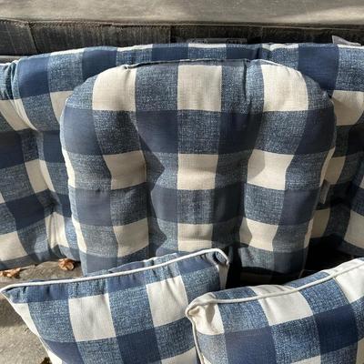 PATIO FURNITURE CUSHIONS BY PILLOW PERFECT