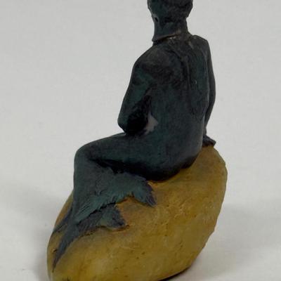 Seated Mermaid Figurine - The Little Mermaid