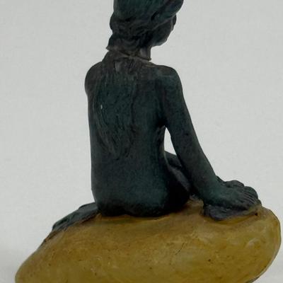 Seated Mermaid Figurine - The Little Mermaid