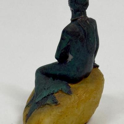 Seated Mermaid Figurine - The Little Mermaid