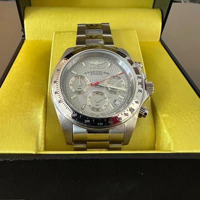 INVICTA MEN’S SPEEDWAY 39.5 MM WATCH