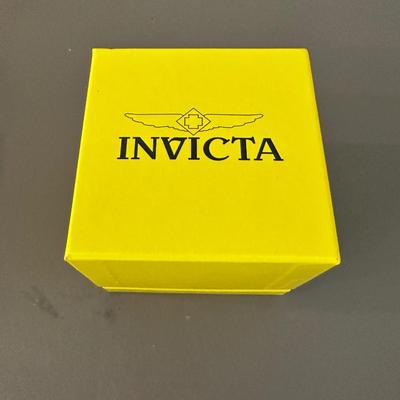 INVICTA 45 MM MEN’S WATCH WITH LEATHER BAND
