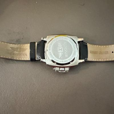 INVICTA 45 MM MEN’S WATCH WITH LEATHER BAND
