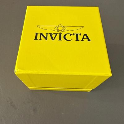 INVICTA 49 MM MEN’S WATCH WITH LEATHER BAND