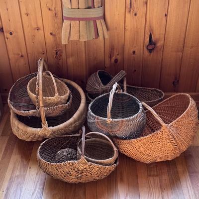 Ten Woven Buttocks Baskets (DR-DZ)