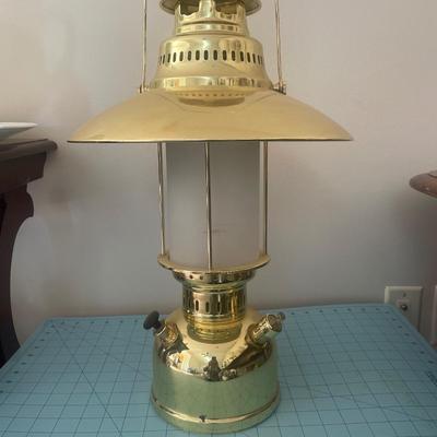 Gold lamp