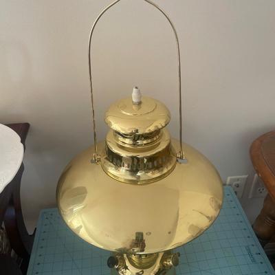 Gold lamp