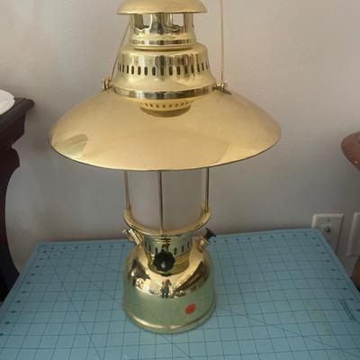 Gold lamp