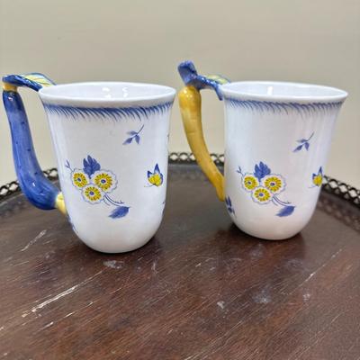 Spode Imperial Garden coffee mugs for 2