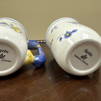 Spode Imperial Garden coffee mugs for 2