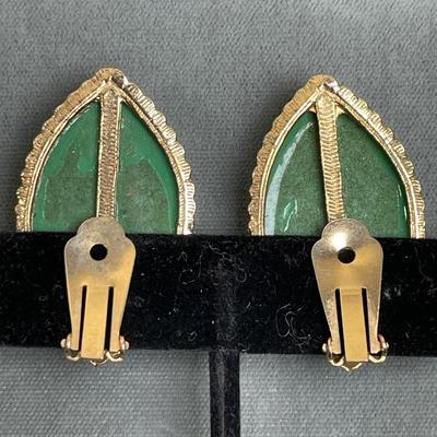 Vintage Thermoplastic Earrings