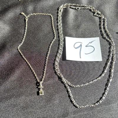 Silver Tone Necklaces
