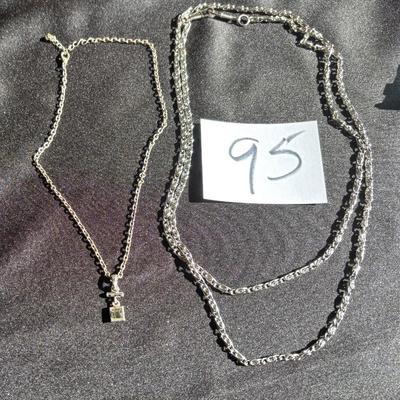 Silver Tone Necklaces