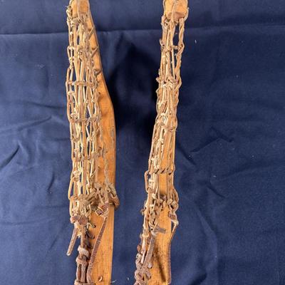 Vintage Patterson Tuscarora Indian Nation Wooden Lacrosse Sticks