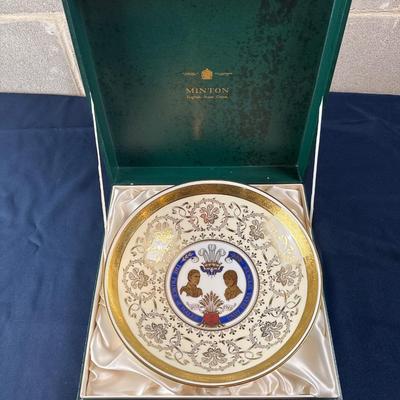 Minton Collectors Bowl Marriage of Charles and Diana 1981 53/100