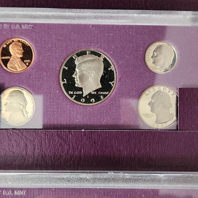 9 sets of United States Mint Proof Sets 1984,85,86,87,88,89,91,92,93