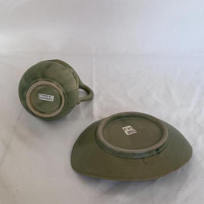 Matte Green Frog and Lizard Pottery (DR-DZ)
