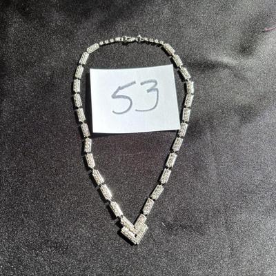 Beautiful Rhinestone Necklace