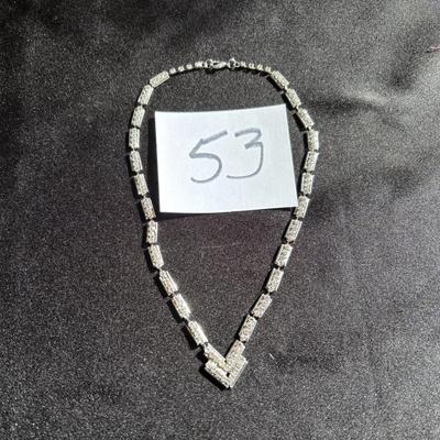 Beautiful Rhinestone Necklace