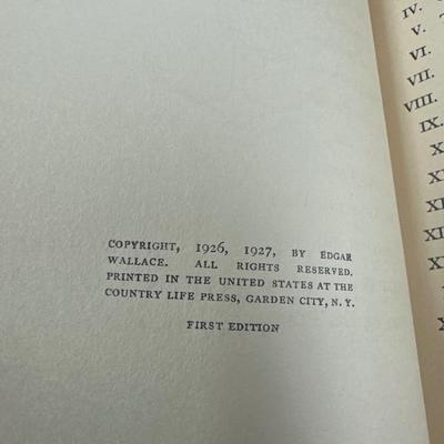 First edition The Traitors’ Gate by Edgar Wallace