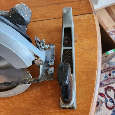 2 Circular Hand Saws Skilsaw Rockwell Rasp Plane