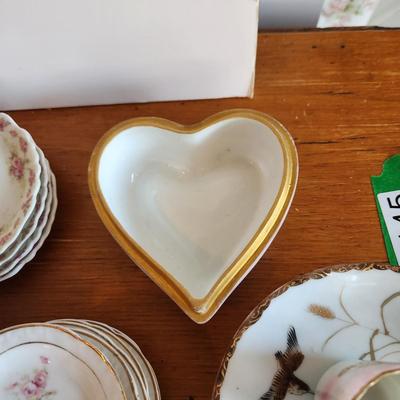 Large Lot Of China Theodore Haviland Limoges Cups Saucers , MF& Co. Elite France, Z.S. & Co Bavaria