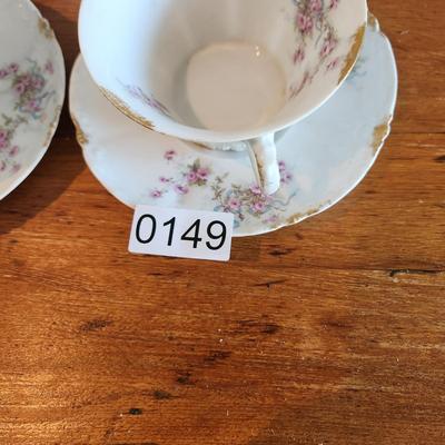 Large Lot Of China Theodore Haviland Limoges Cups Saucers , MF& Co. Elite France, Z.S. & Co Bavaria