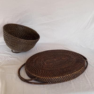 Stair Step Basket, Lidded Basket, and More (DR-DZ)