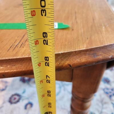 Vintage Dropleaf Table 51x41 28X41 w Leaves down