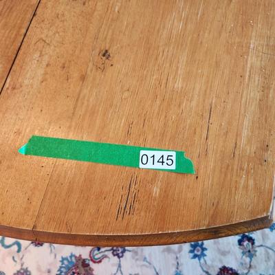 Vintage Dropleaf Table 51x41 28X41 w Leaves down