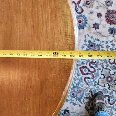 Vintage Dropleaf Table 51x41 28X41 w Leaves down