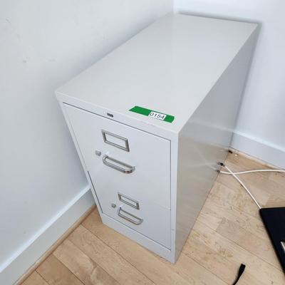 Hon Metal 2 Drawer File Cabinet 15x27x29