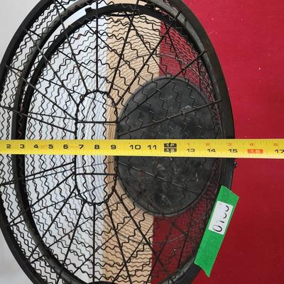 Wire Oval Hamper 20x15x23H