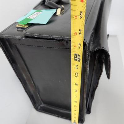 Large Leather Briefcase with Locks by Avenues in Leather