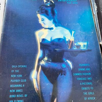 Vintage Playboy Magazines Lot
