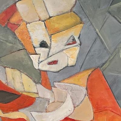 Large Abstract Art Oil on Canvas