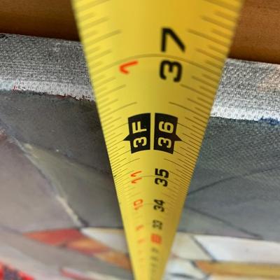 Large Abstract Art Oil on Canvas