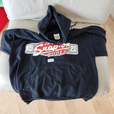 Grizzly Trucker Hat & 1920 Forged Steel Team Snap-on Hoodie Large