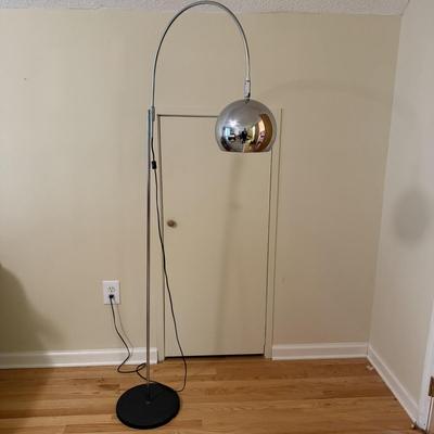 Chrome Arched Floor Lamp (GB-BM)