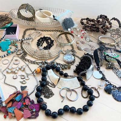 Large Costume Jewelry Lot